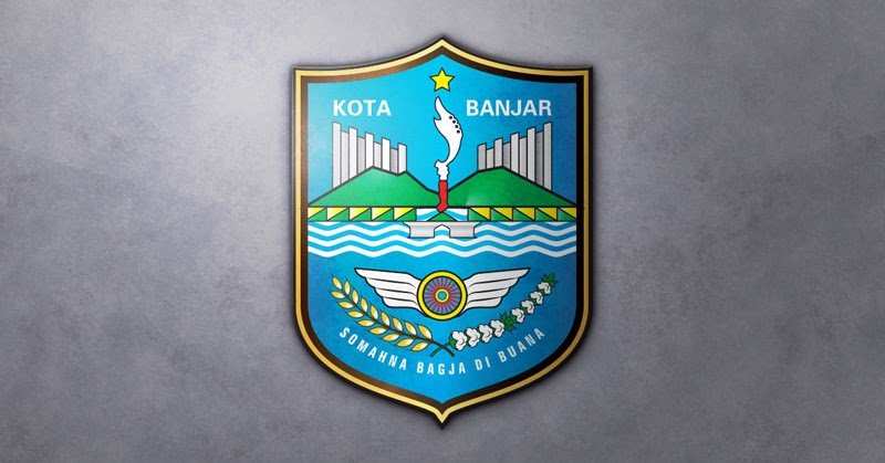 Lambang Kota Banjar Jawa Barat  237 Design