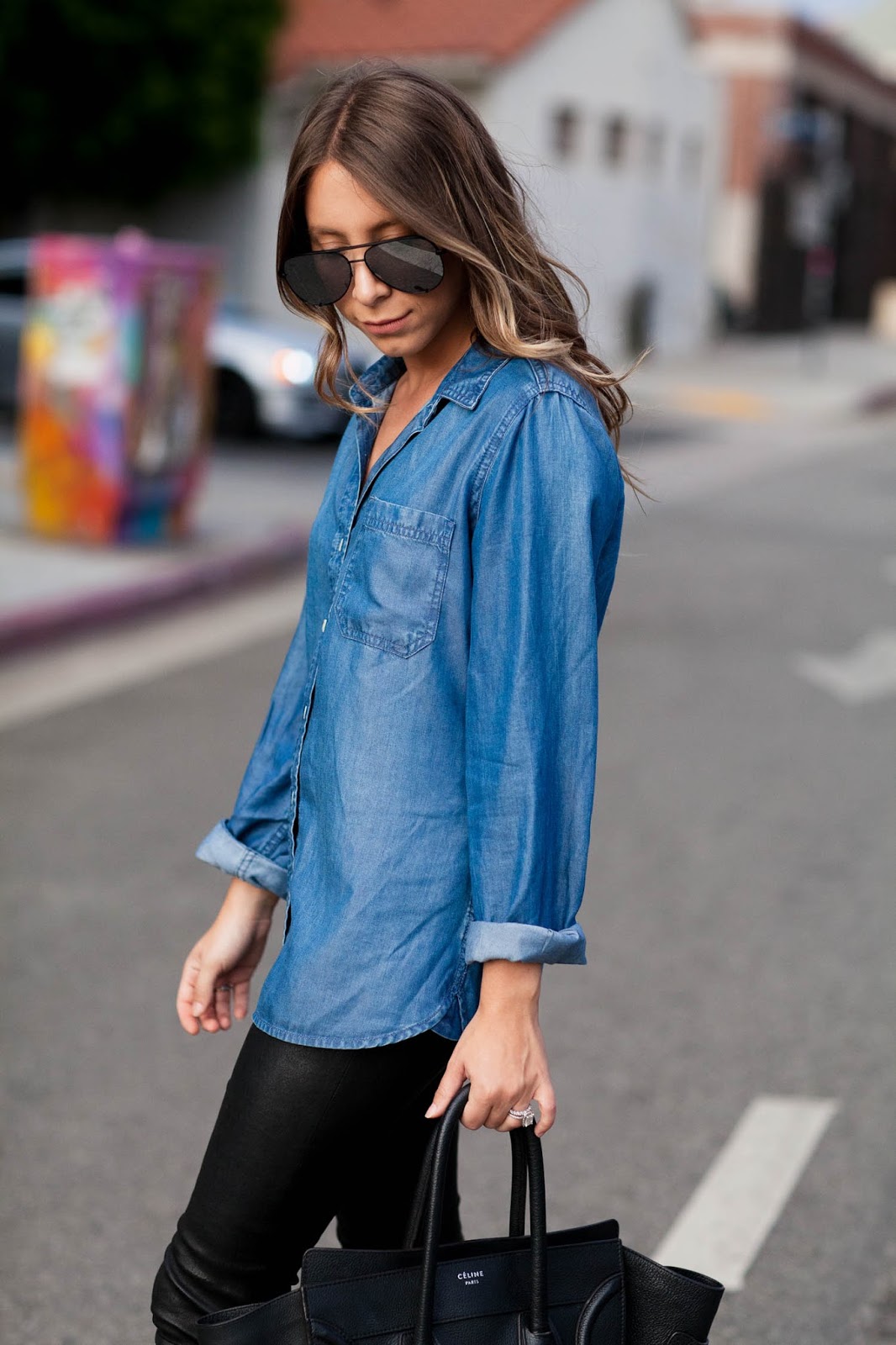 She Went West: The Perfect Denim Shirt