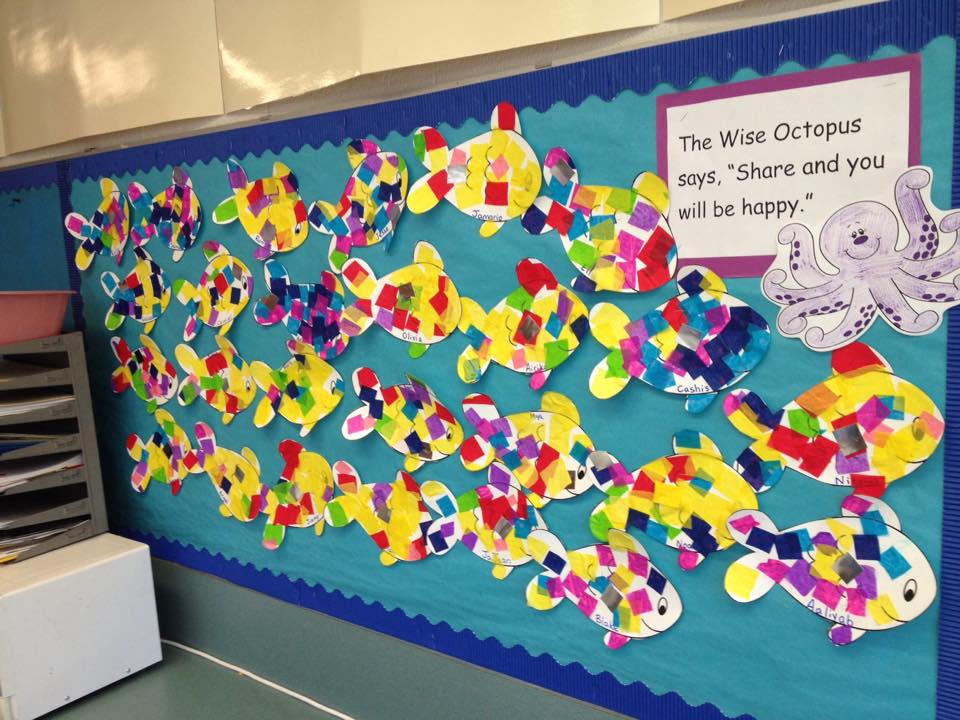 Kindergarten Step by Step: Week 1- Rainbow Fish - Little Minds at Work