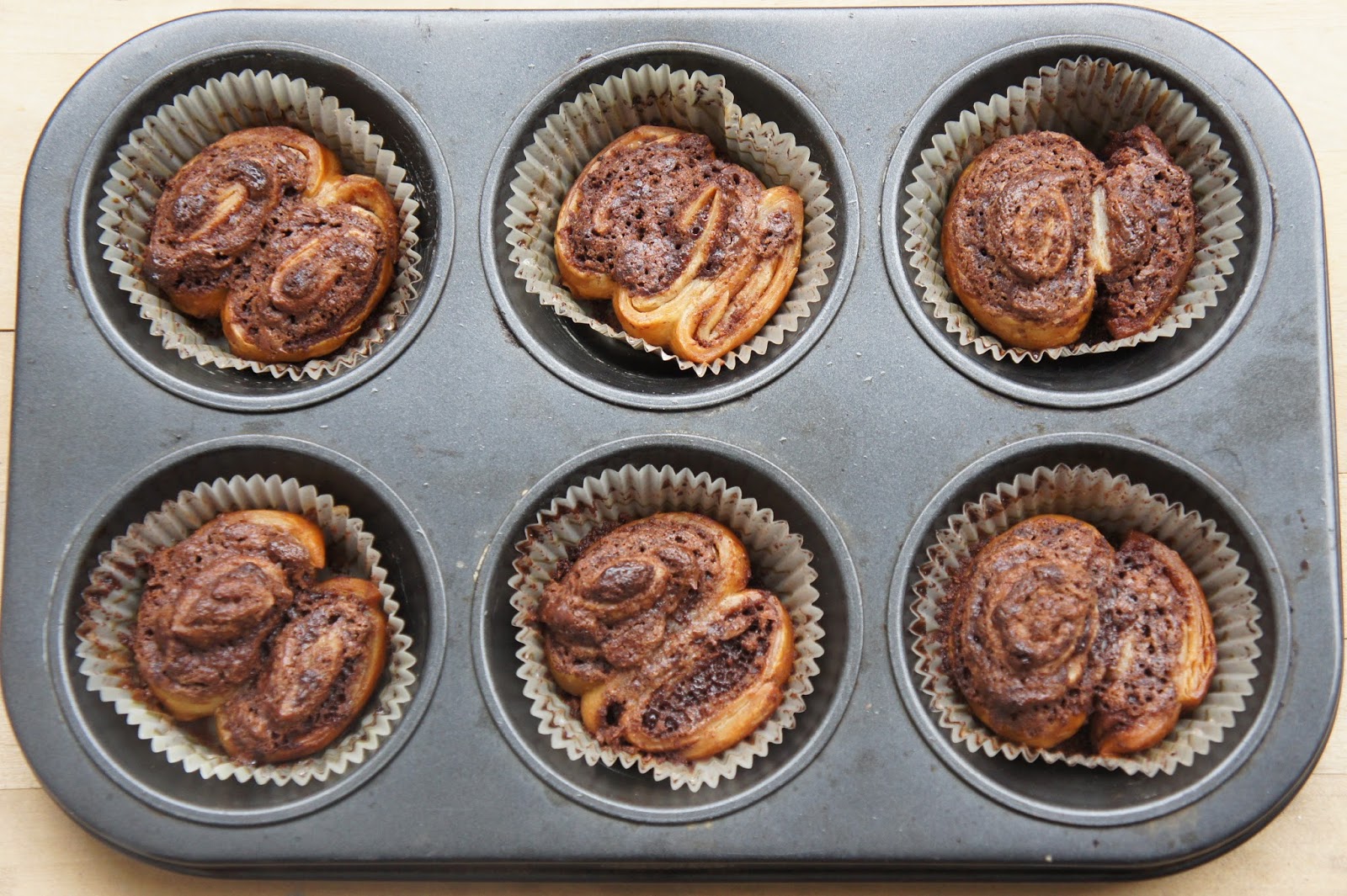 REZEPT glutenfreie Nutella Zimtschnecken Muffins Ein glutenfreier Blog