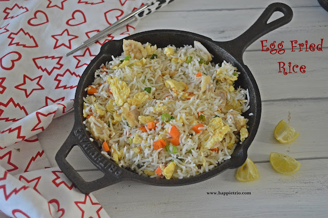 Egg Fried Rice Recipe | Restaurant style Egg Fried Rice