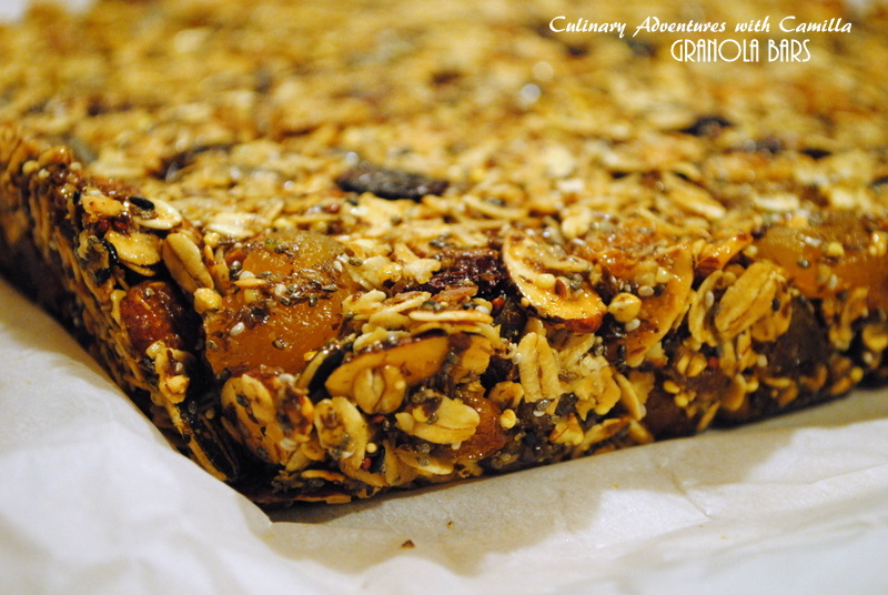 Granola Bars à la A.B. (that's Alton Brown)