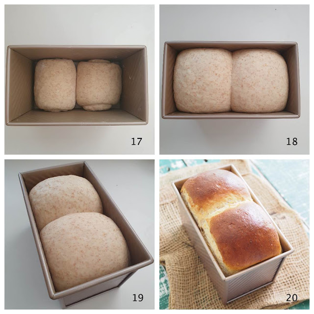 Wholemeal Soft Sourdough Bread Yudane Method BAKE WITH PAWS