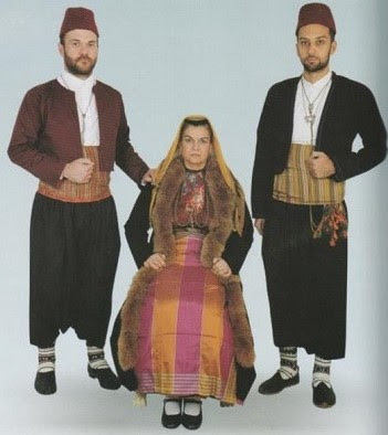 FolkCostume Embroidery: Costume of the city of Trabizond and vicinity