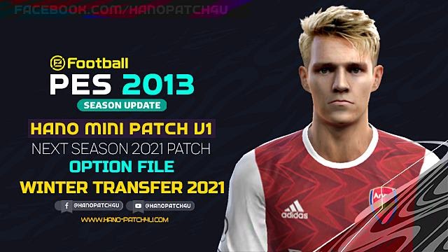 PES 2017  Next Season 2024 Option File V1 - HANO Patches 