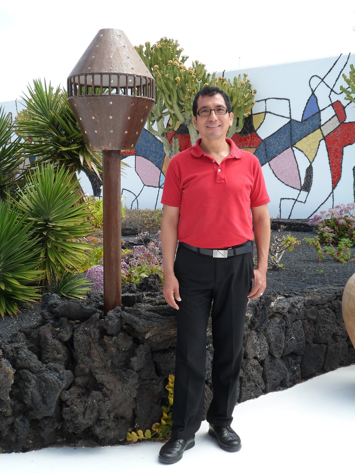 Deutsche Ecke Cesar Manriques Stiftung Interview mit Jesus Martinez.