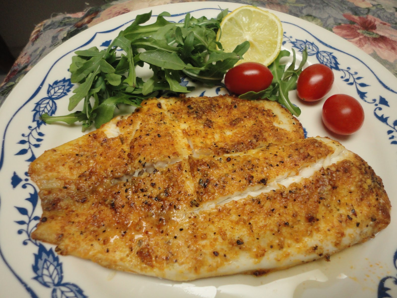 Turkish Food & Recipes Parmesan Red Snapper (Parmesanli Levrek)