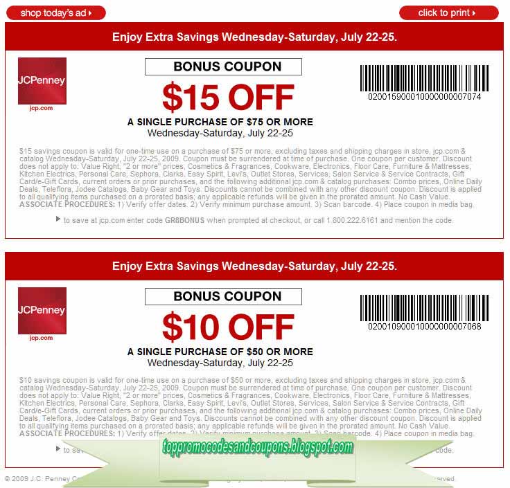 Free Promo Codes and Coupons 2023 JcPenney Coupons