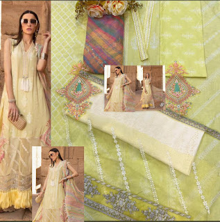 Fepic Rosemeen Luxury Lawn vol 3 pakistani Suits