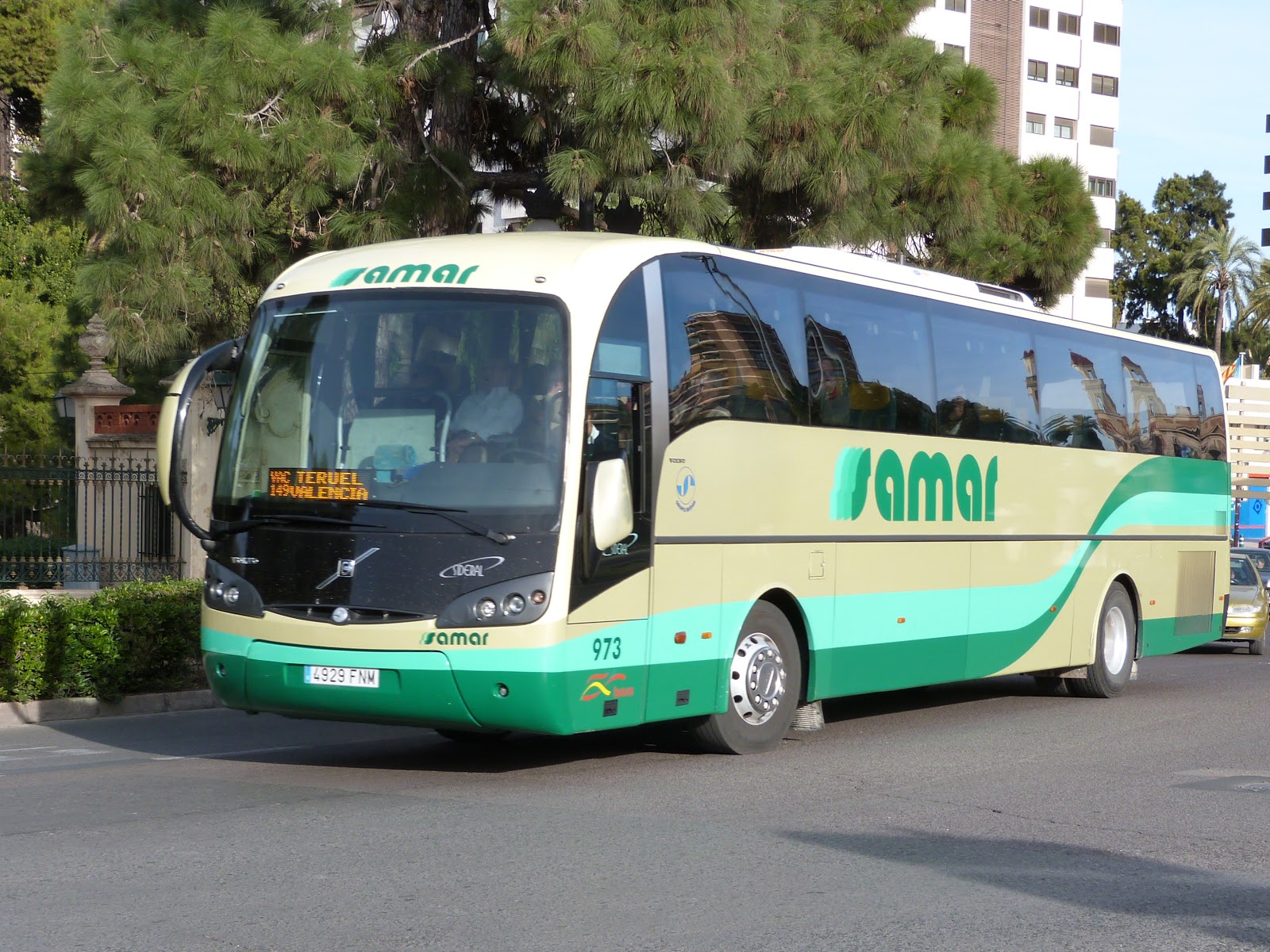 Autocares en Valencia: Samar, 973