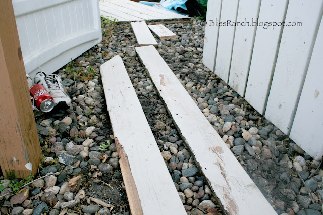 Stone Look Concrete Walkway, Bliss-Ranch.com