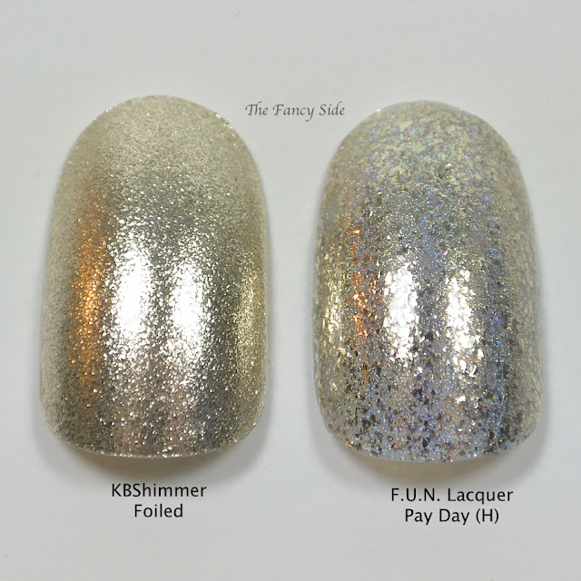 The Fancy Side: Do You Need Both? - Metal Flakie Polish Dupes