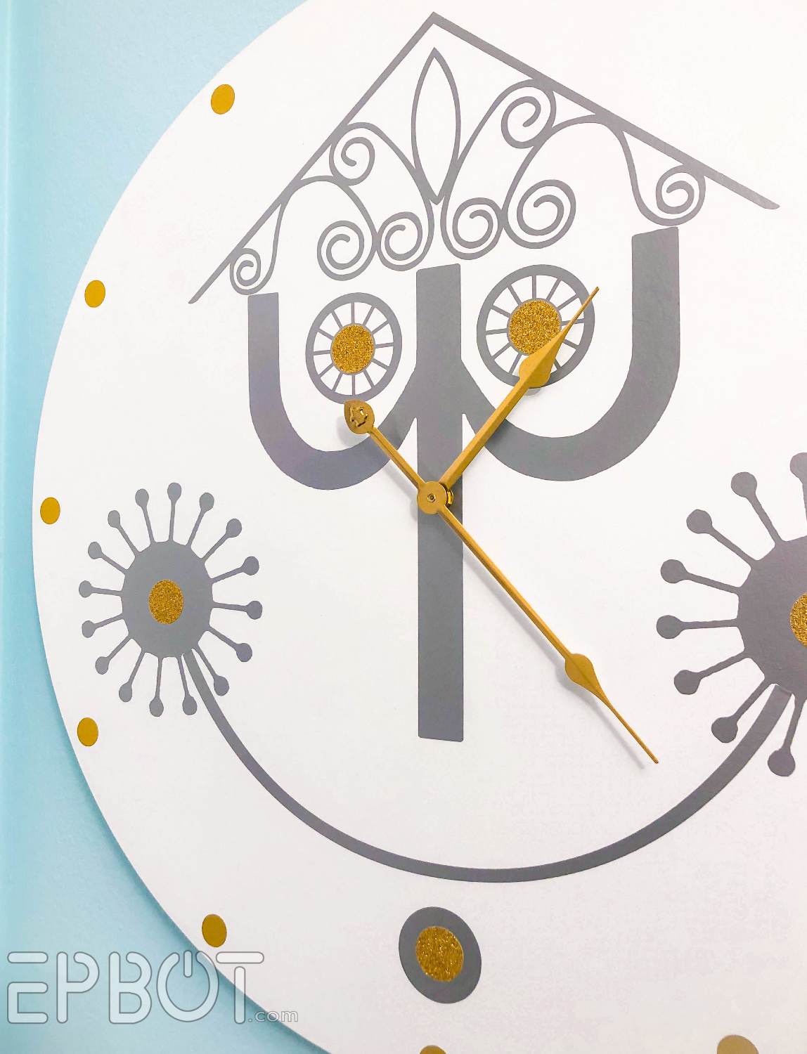 EPBOT We Made A Small World Clock! And It's SO SPARKLY