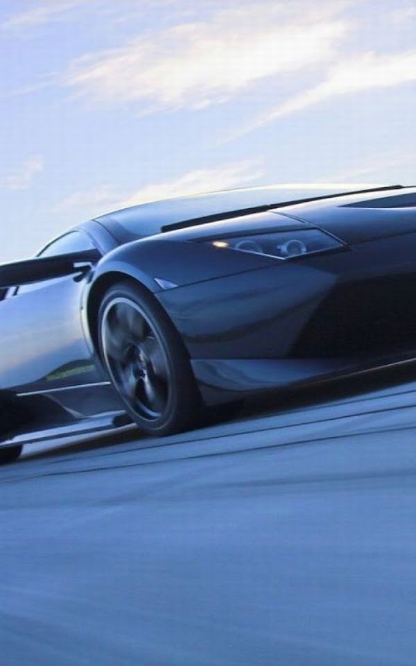 Black Lamborghini Super Sport Car  Galaxy Note HD Wallpaper