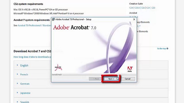 adobe acrobat reader download windows vista