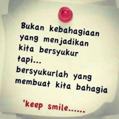 RENUNGAN BACK TO BIBLE: MENGUCAP SYUKUR DALAM SEGALA HAL