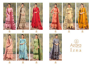 Radhika Azara izna Lawn Cotton Salwar Kameez Collection