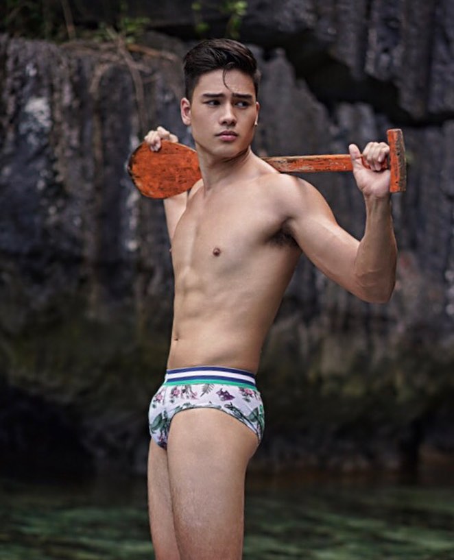 Filipino actor Marco Gumabao photographed by Patrick Diokno for Bench Body ...