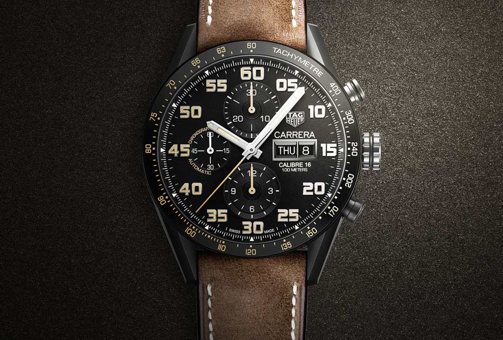TAG Heuer - Carrera Calibre 16 Chronograph Black Titanium | Time and  Watches | The watch blog