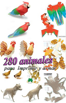 Uso de las Tic: Animales para armar