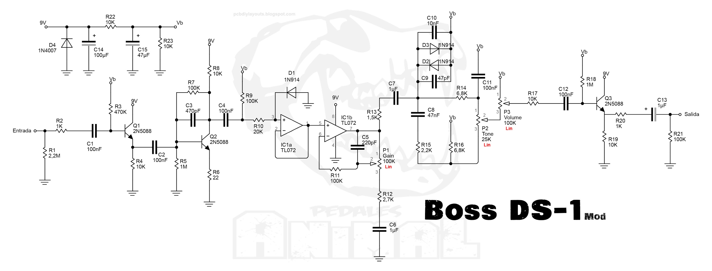 Boss DS-1 Mod