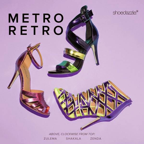 ShoeDazzle 'Metro Retro' Spring/Summer 2014 Campaign