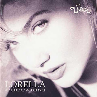 Copertina dell'album ''Voci'' di Lorella Cuccarini, uscito nel 1993