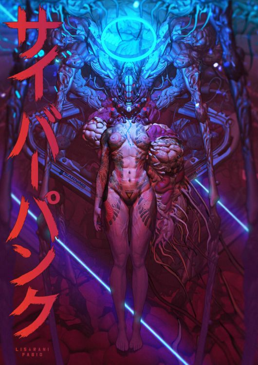 As sombrias ilustrações de ficção científica com toques cyberpunk de Fabio Listrani Fabio Listrani artstation deviantart arte ilustrações ficção científica cyberpunk robôs