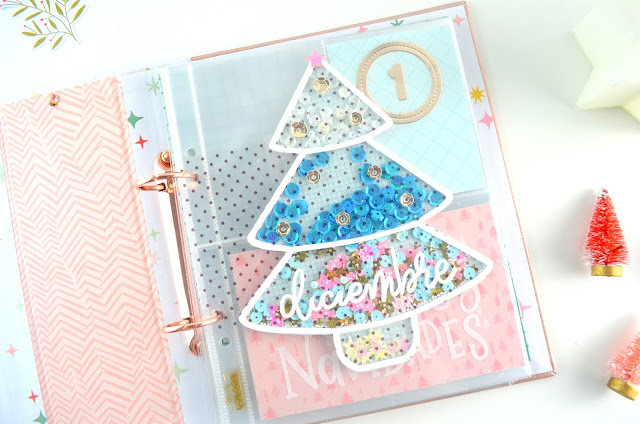 diario de navidad 2020 project life