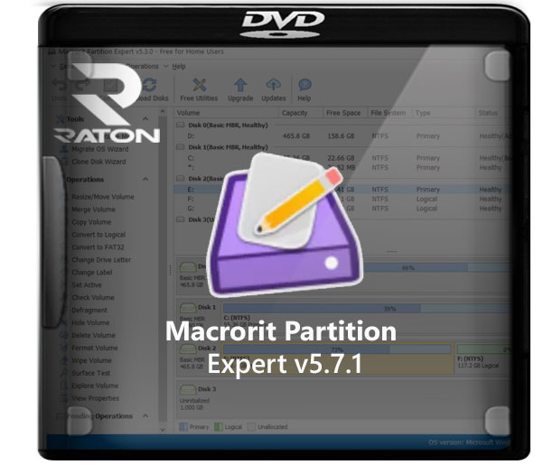 Macrorit Partition Expert 5.7.1 Setembro 2021 Raton Download Desde 2007
