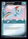 My Little Pony Rainbow Dash, Weather Team Primer Deck CCG Card