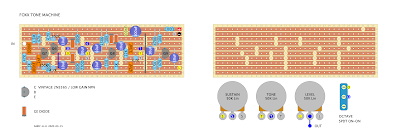 Guitar Effects - Vero - Point to Point - Tag Board Layouts: FOXX: Tone