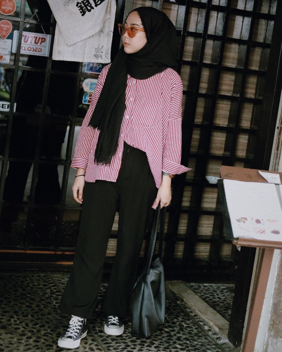 Foto Ootd Hijab  Remaja Kekinian  Style Fashion Muslimah