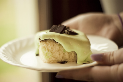 The Flour Patch [TEA TIME TREAT] Mint Chocolate Cake