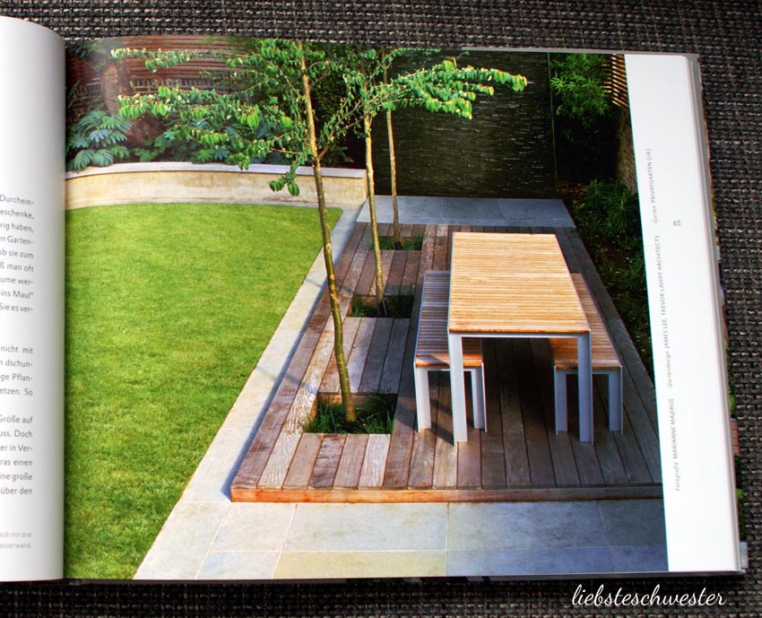 Buch Gartenarchitektur in kleinen Gärten
