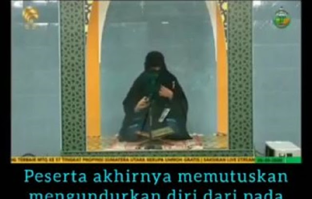 Viral! Peserta MTQ di Sumut Diminta Lepas Cadar, Hingga Didiskualifikasi Viral! Peserta MTQ di Sumut Diminta Lepas Cadar, Hingga Didiskualifikasi