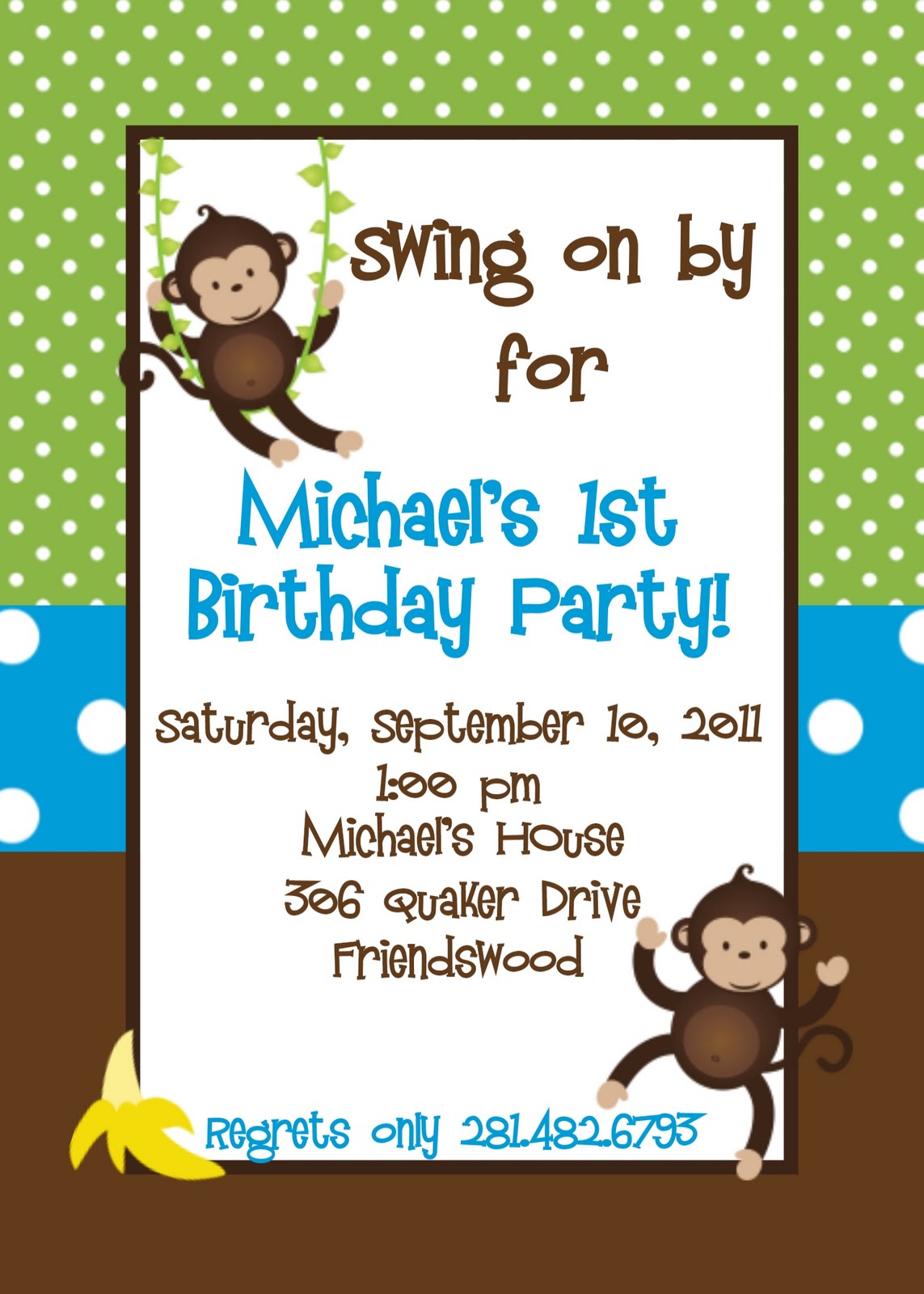 Life with Our Miracles: First Birthday!!