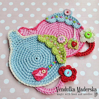 Crochet teapot pattern