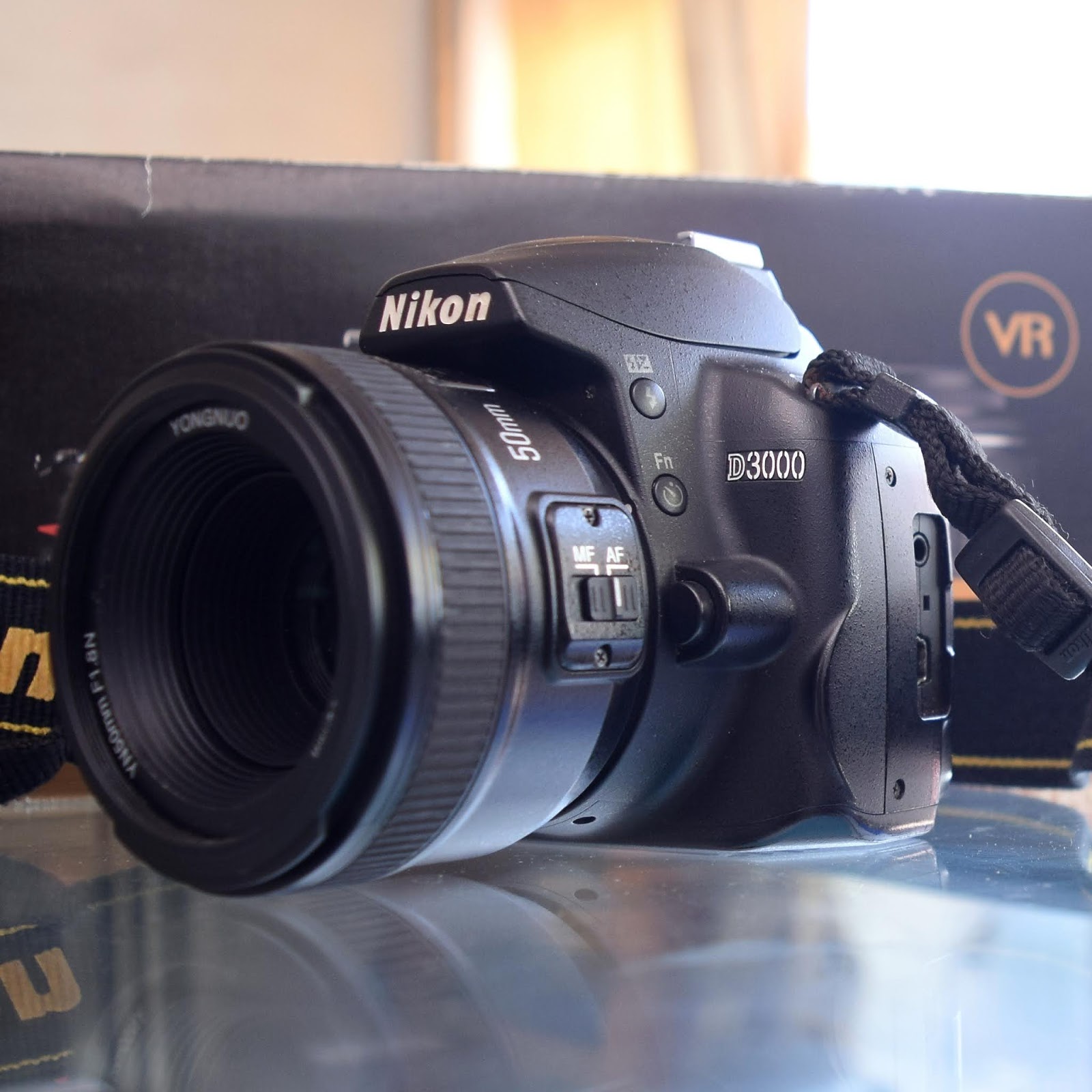 Jual Kamera Nikon D3000 + Lensa Fix 50mm Fullset | Jual Beli Laptop