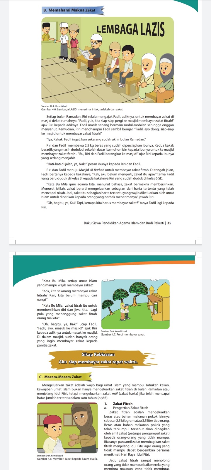 Pelajaran 4. Ayo, Membayar Zakat eLearning