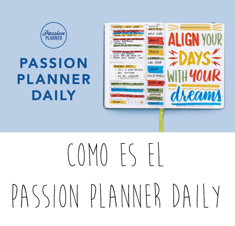 Passion planner daily review y experiencia