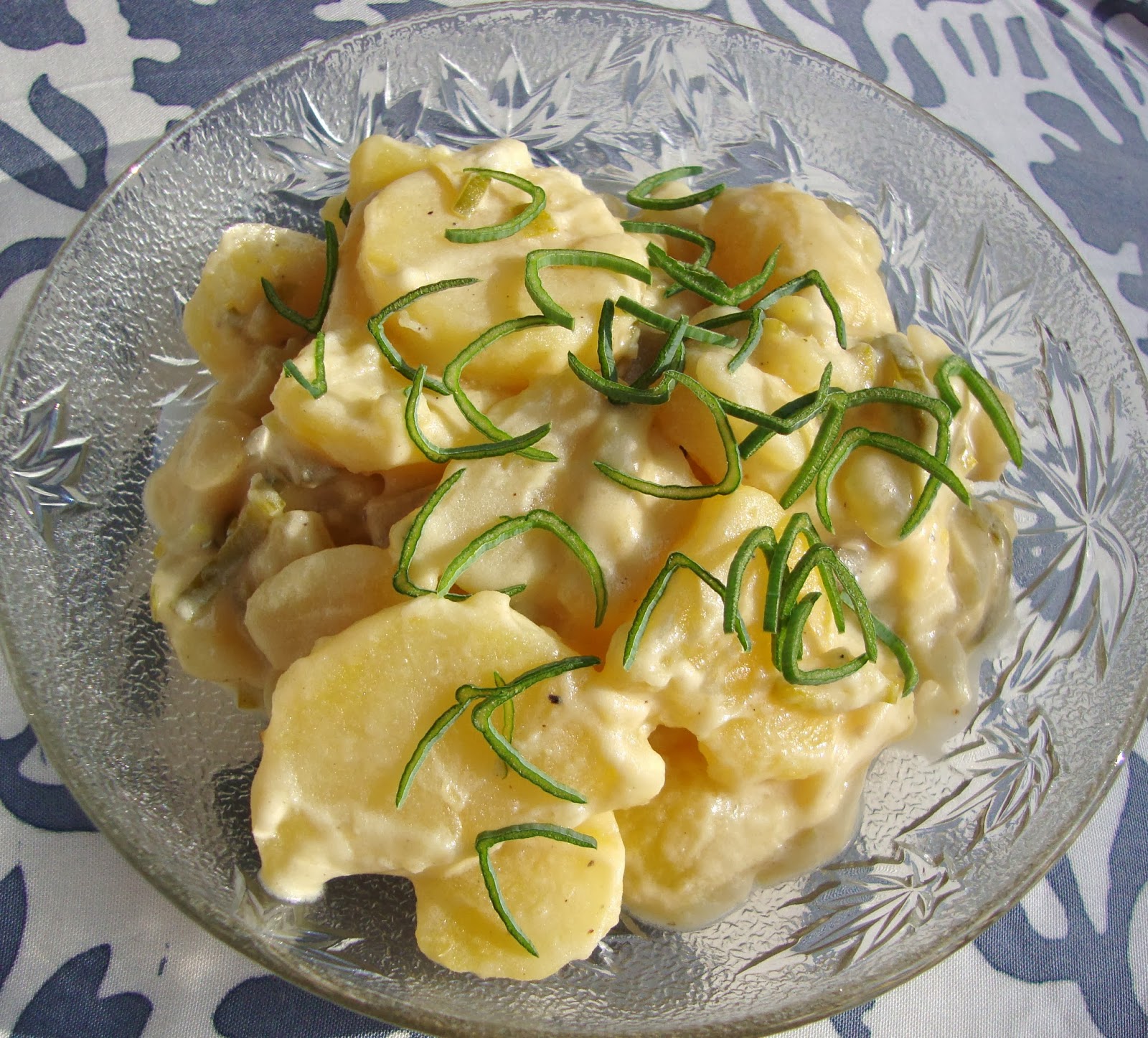 Cooketteria: Kartoffelsalat mit Almonnaise (vegan)