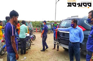 করোনার সংক্রমণ বাড়ায় ফের মাঠে নেমেছে মহেশখালী উপজেলা প্রশাসন করোনার সংক্রমণ বাড়ায় ফের মাঠে নেমেছে মহেশখালী উপজেলা প্রশাসন