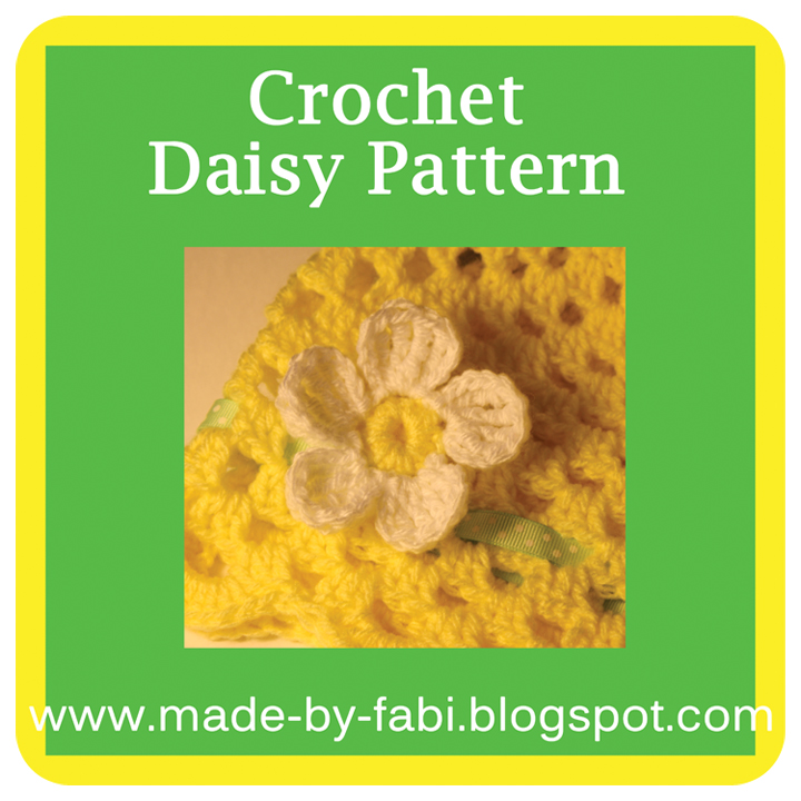How to Crochet a Daisy Flower