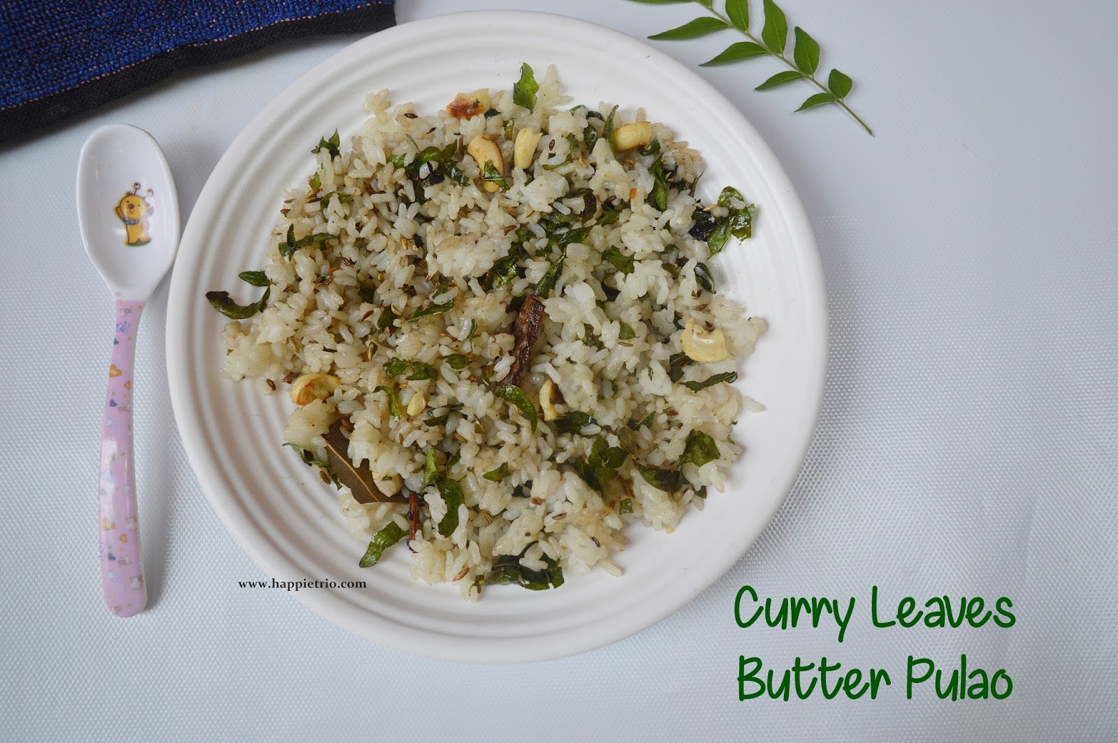 Curry Leaves Butter Pulao Recipe Easy Lunch Box Recipes Cook with