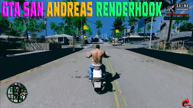 GTA San Andreas Renderhook Graphics Mod