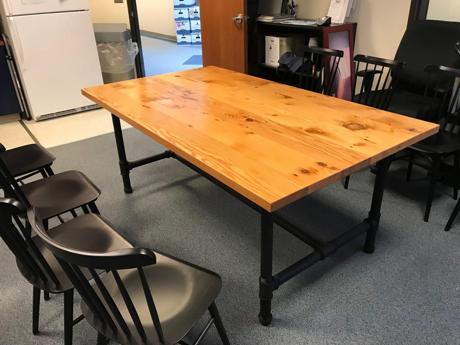 driftedge woodworking Conference Room/ Break Room Table in Reclaimed