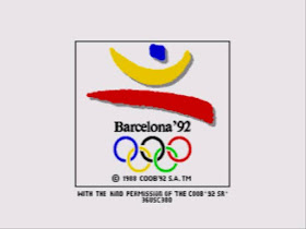 Barcelona 92 - Tela de título