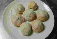 Potato stuffed dough balls for amritsari kulcha