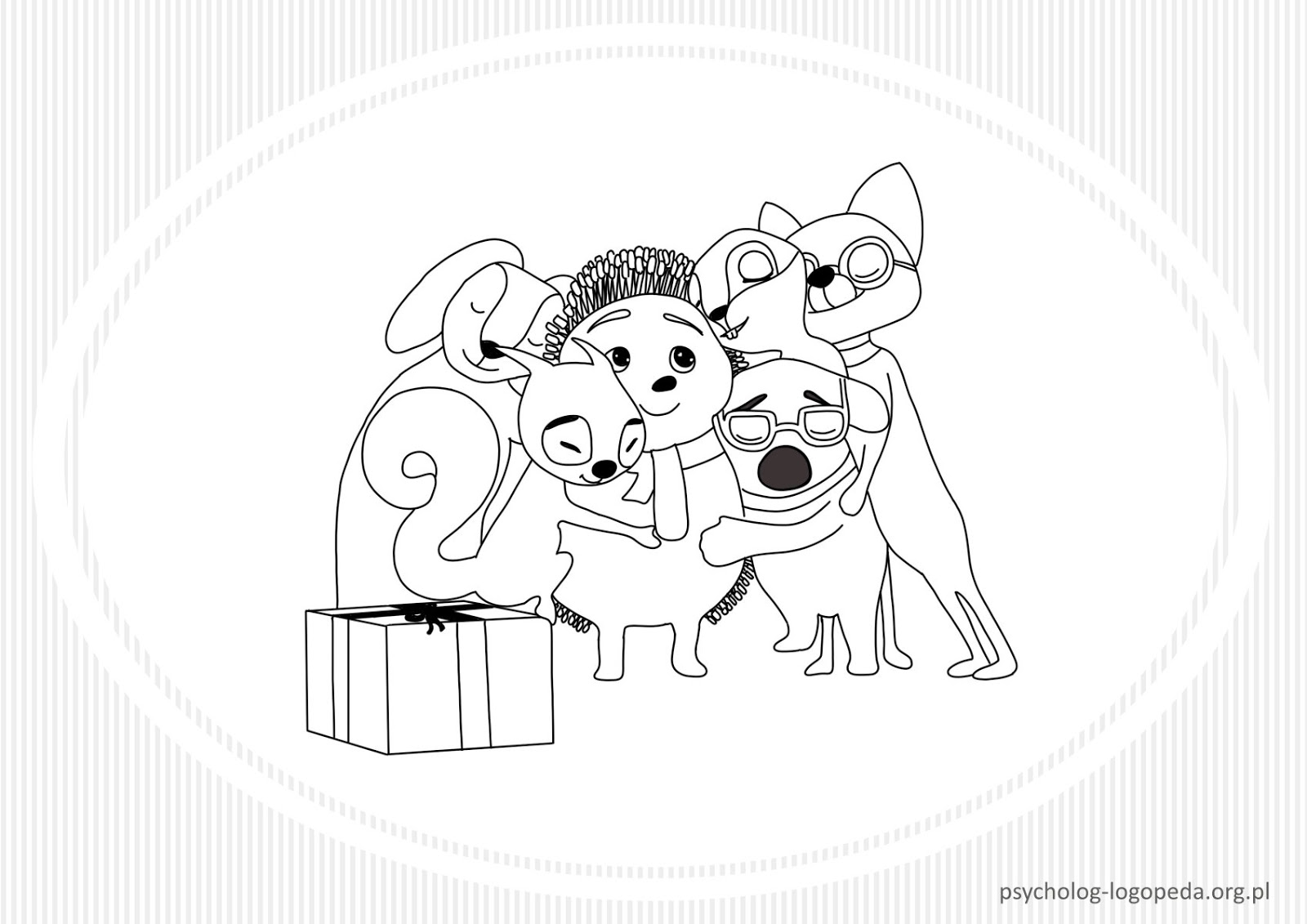 kolorowanka emocje darmowa karta pracy psycholog dzieci śląsk